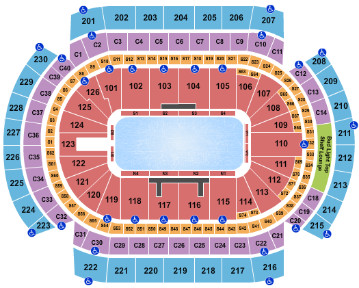 Grand Casino Arena Ice Show Seating Chart