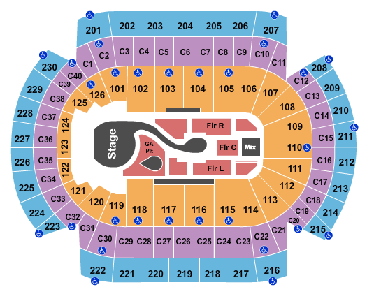Xcel Energy Center Katy Perry Seating Chart