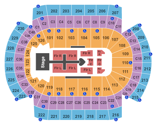 Xcel Energy Center Madonna Seating Chart