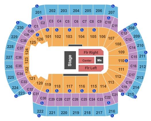 Xcel Energy Center Theater Seating Chart