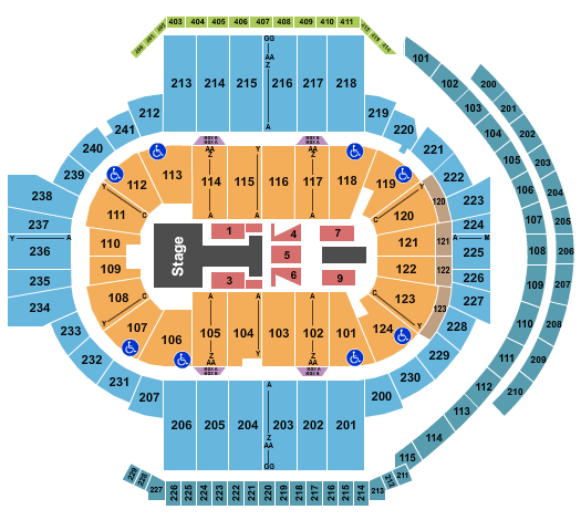 XL Center Chris Tomlin Seating Chart