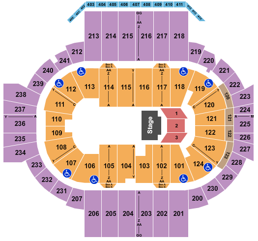 XL Center Paw Patrol 2 Seating Chart