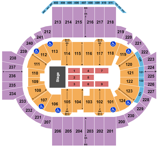 XL Center Roger Waters Seating Chart