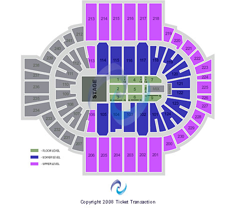 XL Center Tina Turner Seating Chart