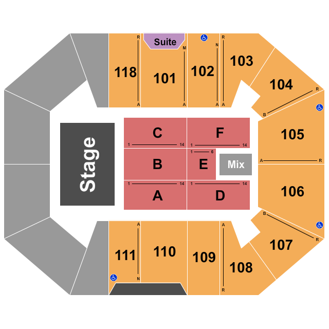 Xavier Convocation Center Endstage Seating Chart