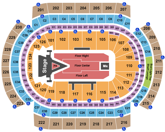 Xcel Energy Center Aerosmith 2023 Seating Chart
