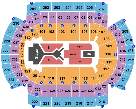 Xcel Energy Center Dude Perfect 2022 Seating Chart