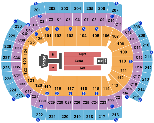 Xcel Energy Center Dude Perfect Seating Chart