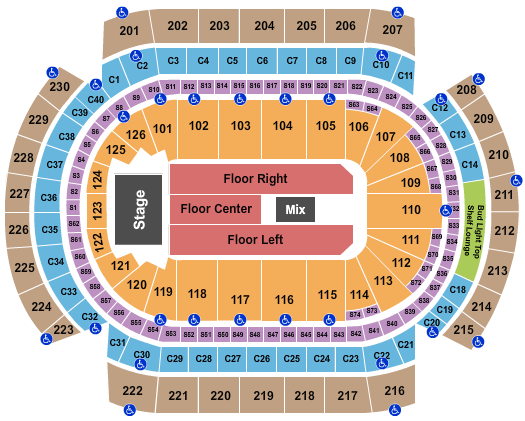 Xcel Energy Center Endstage 2 Seating Chart