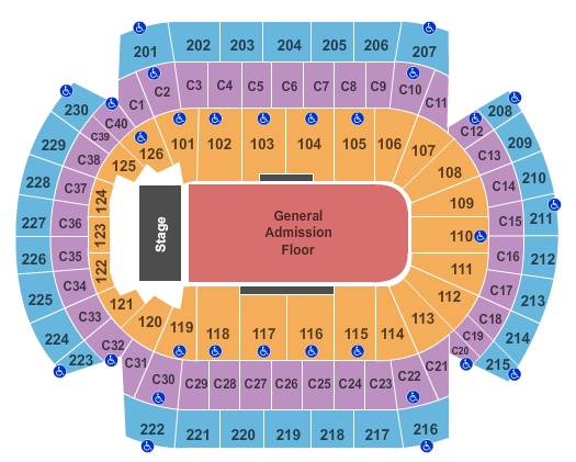 Xcel Energy Center Seating Map Xcel Energy Center Seating Chart & Maps - Minneapolis