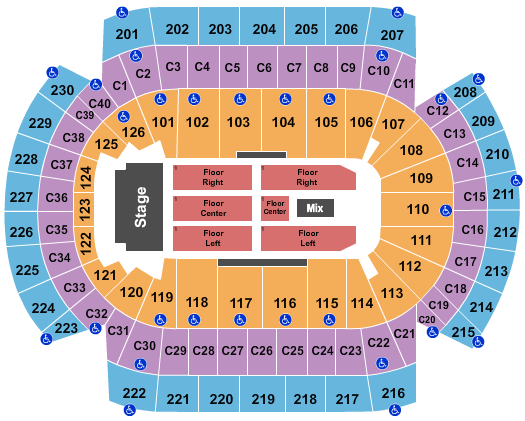 Xcel Energy Center Luis Miguel Seating Chart