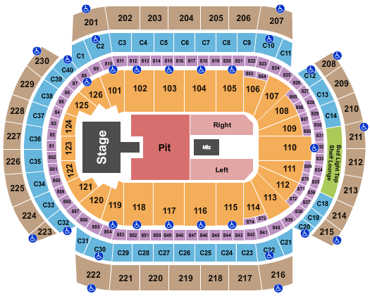 Xcel Energy Center Papa Roach Seating Chart