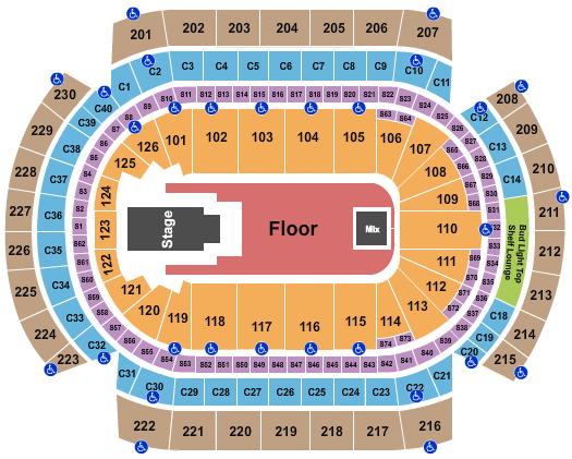 Grand Casino Arena Playboi Carti Seating Chart