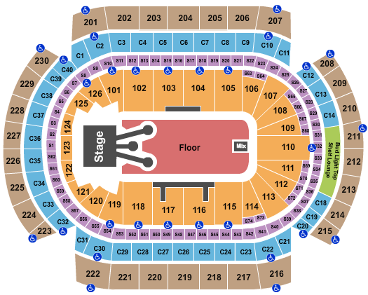 Xcel Energy Center Rod Wave Seating Chart