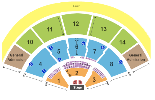 Xfinity Center - MA Darius Rucker Seating Chart