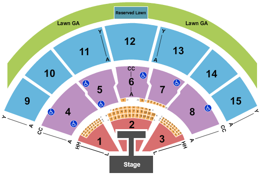 Xfinity Center - MA Rascal Flatts 2 Seating Chart