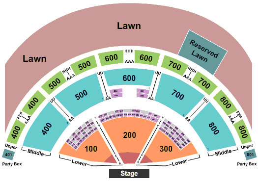 Xfinity Theatre seating chart event tickets center