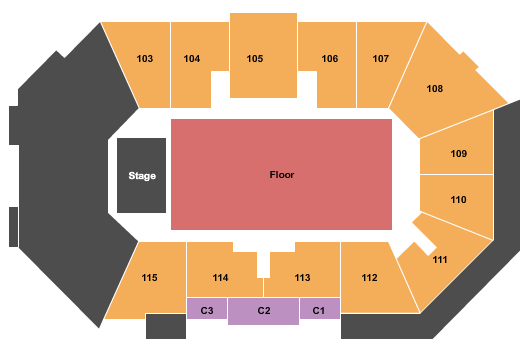 Xtream Arena Jo Koy Seating Chart