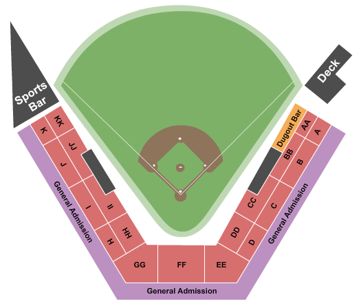 Yakima County Stadium Baseball Seating Chart