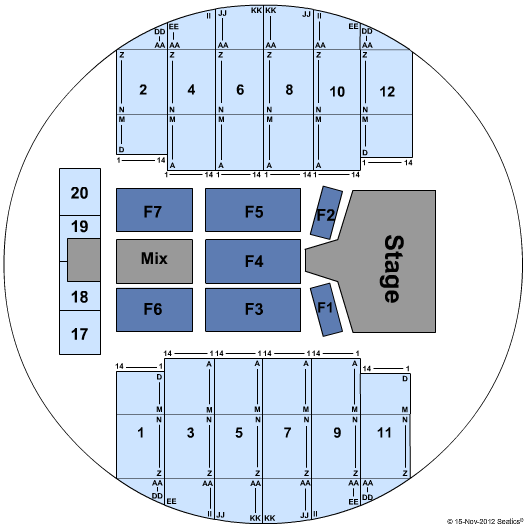 Yakima Valley Sundome Carrie Underwood Seating Chart