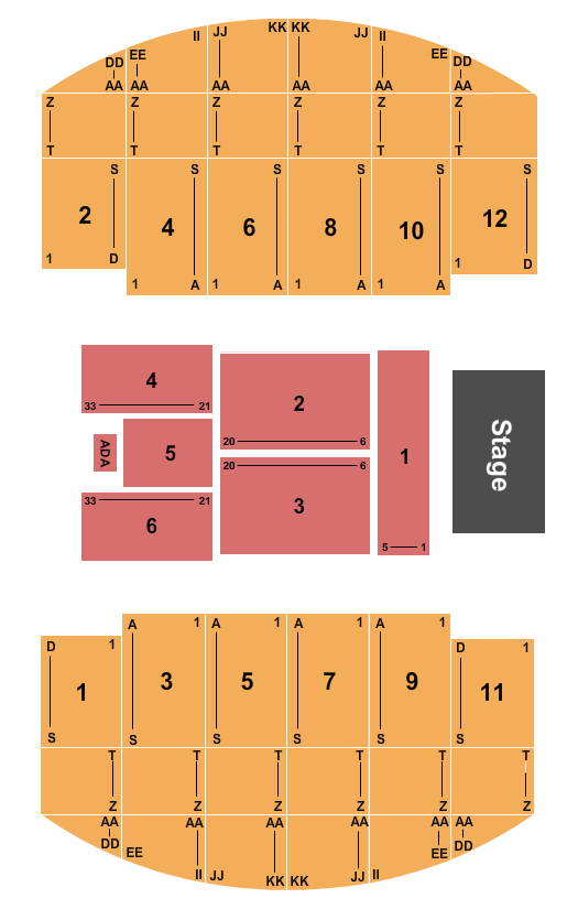 Yakima Valley Sundome Chris Young Seating Chart