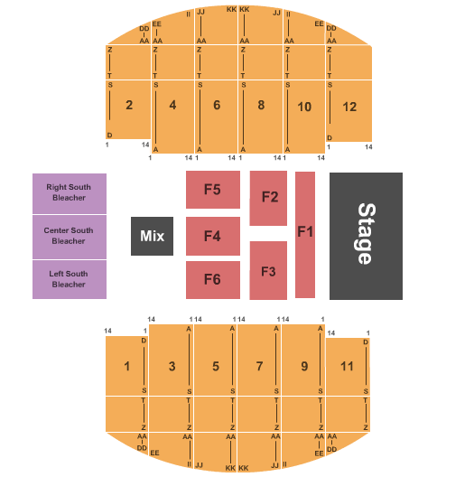 Yakima Valley Sundome Gabriel Iglesias Seating Chart