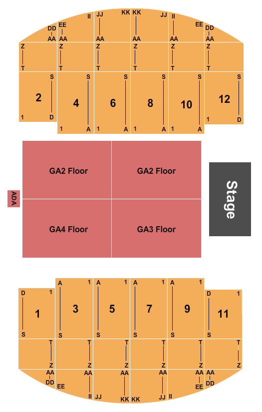 Yakima Valley Sundome Shinedown Seating Chart