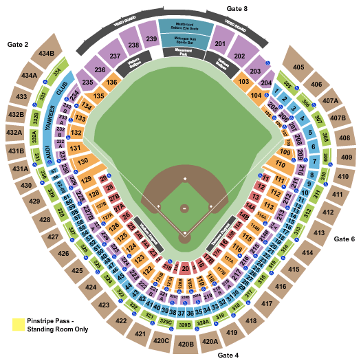 Pirates Stadium Seating Chart