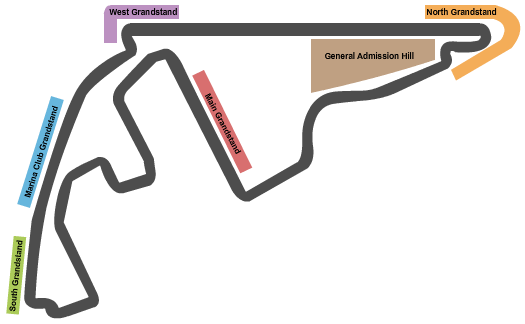 Yas Marina Circuit Abu Dhabi Grand Prix Seating Chart