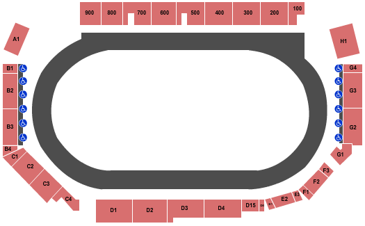 York Lions Stadium Center Stage Seating Chart