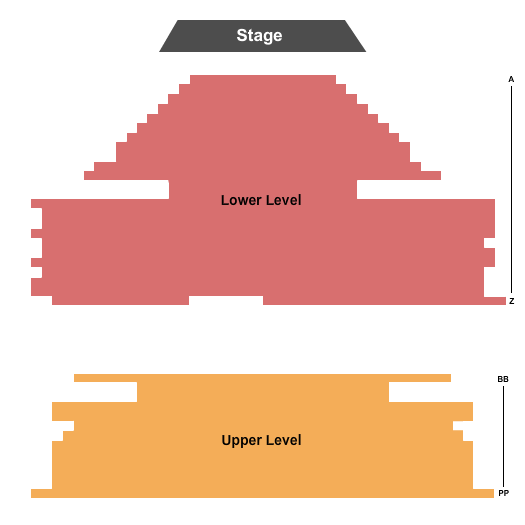 Young Auditorium Endstage Seating Chart