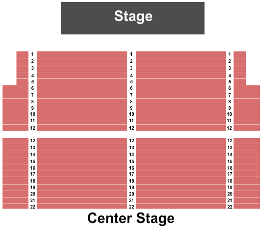Yuma Civic Center End Stage Seating Chart