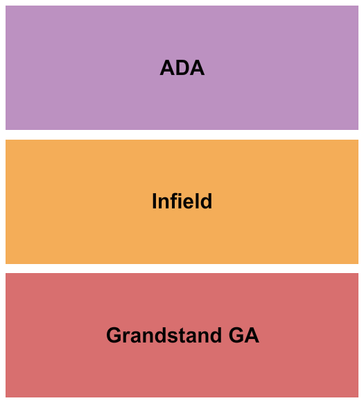Yuma County Fairgrounds - CO Infield/GS Seating Chart