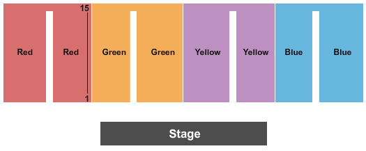 Yuma County Fairgrounds - CO End Stage Seating Chart