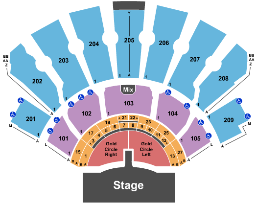 PH Live At Planet Hollywood Backstreet Boys Seating Chart