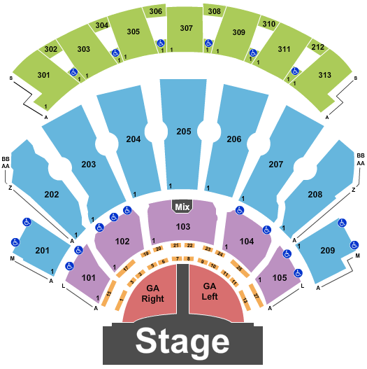 Bakkt Theater At Planet Hollywood Def Leppard Seating Chart
