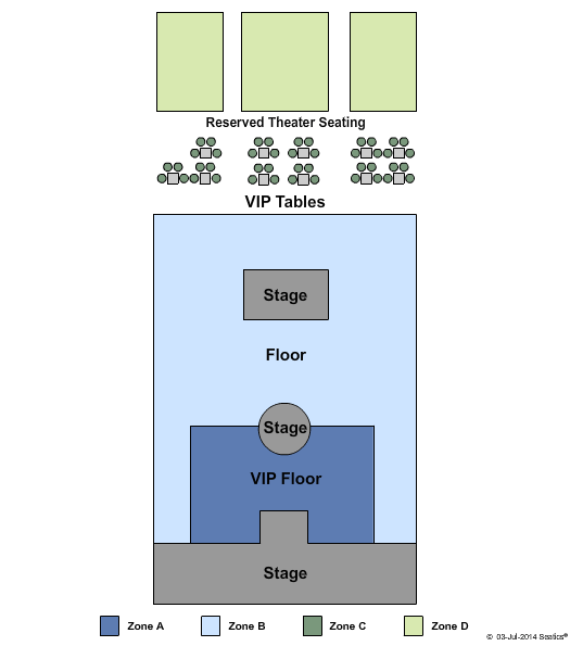 Ziff Opera House At The Adrienne Arsht Center End Stage GA Int Zone Seating Chart