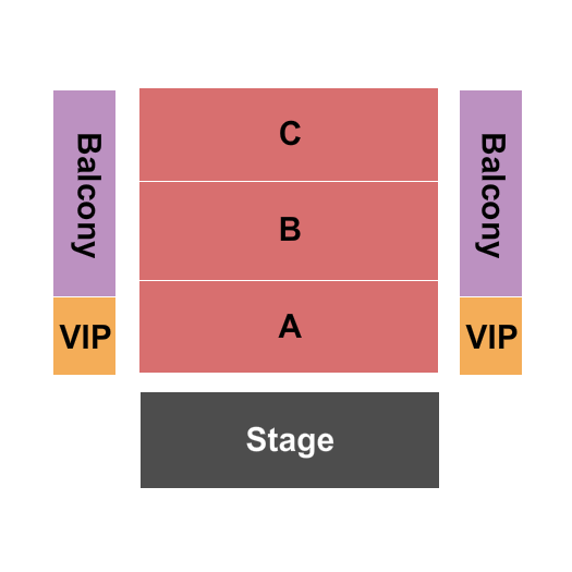 Candlelight: Rings and Dragons Zipper Concert Hall Seating Chart