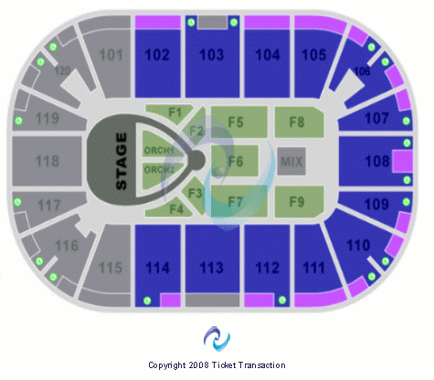Agganis Arena Il Divo Seating Chart