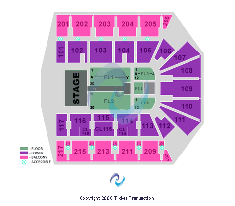 American Bank Center Underwood Seating Chart