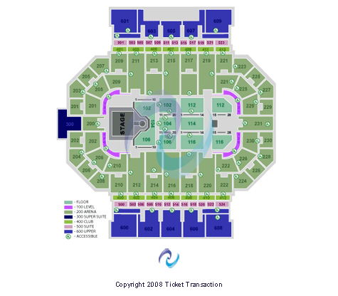 Allen County War Memorial Coliseum American Idols Seating Chart