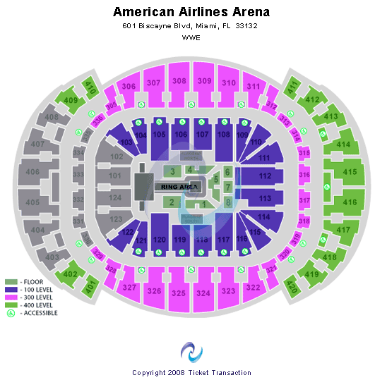 Kaseya Center Center Stage Seating Chart