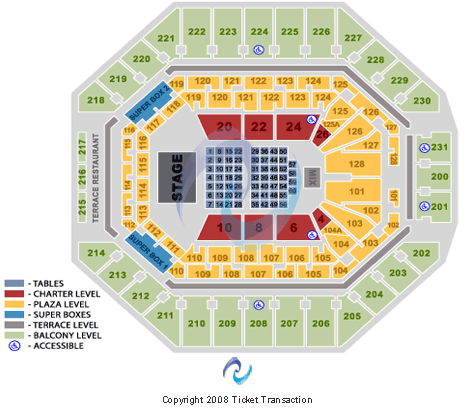 Frost Bank Center Full House Seating Chart