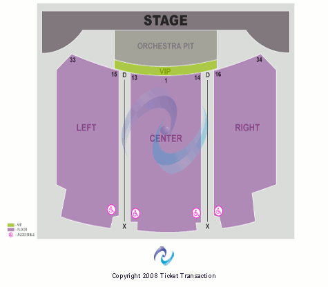The Observatory - North Park End Stage Seating Chart