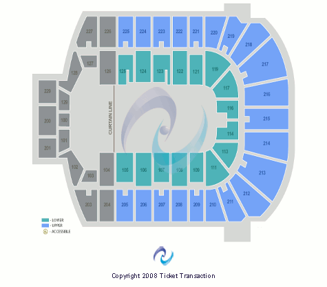 Blue Cross Arena Circus Seating Chart