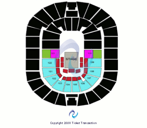 BOK Center Saltimbaco Seating Chart