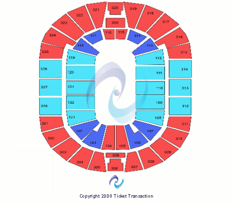 BOK Center Other Seating Chart
