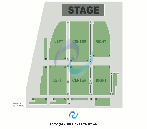 Branson Star Theatre End Stage Seating Chart