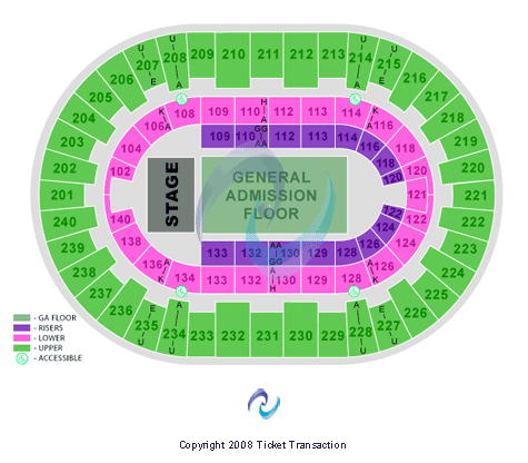 North Charleston Coliseum Springsteen Seating Chart