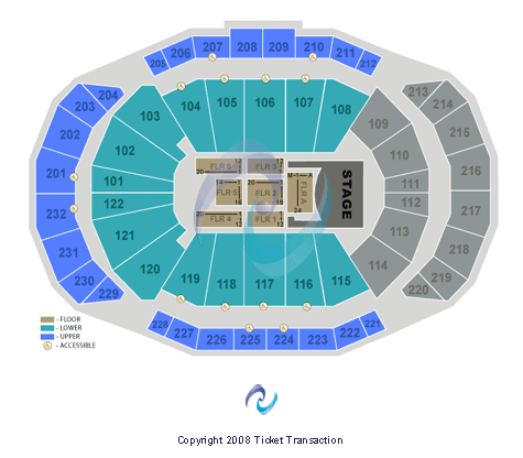 T-Mobile Center Coldplay Seating Chart